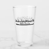 D.B. Kaplans Delicatessen & Restaurant, Chicago. Glas (Rückseite)