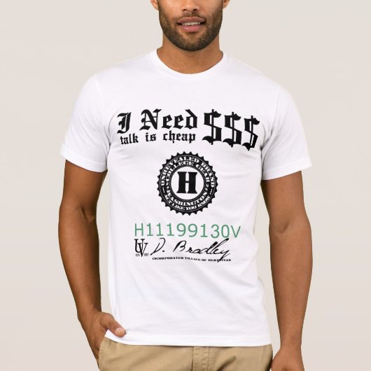 D. Bradley T-Shirt (Vorderseite)