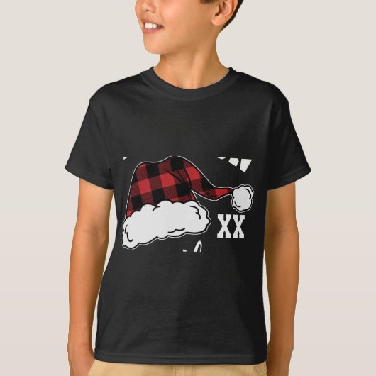 D Buffalo Plaid Matching Family T-Shirt (Vorderseite)