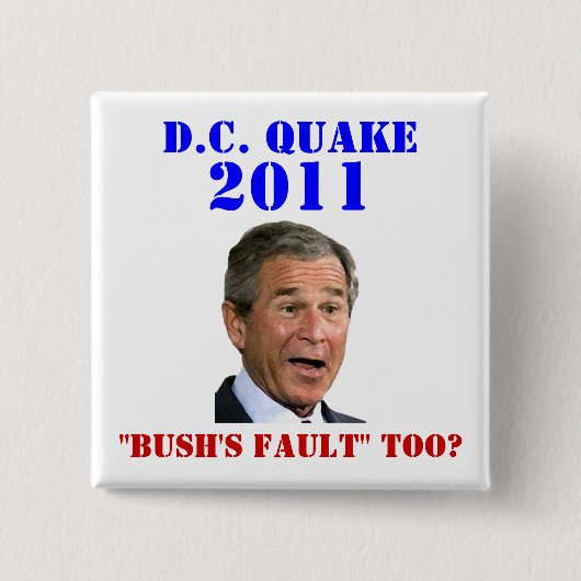 D.C. Beben: Bushs Störung auch? Button (Vorderseite)