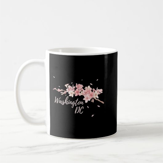 D.C. Cherry Blossom Tree Washington Cherry Festiva Kaffeetasse (Links)