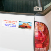 D.C. ist ein Zirkus Autoaufkleber (Auf Lkw)