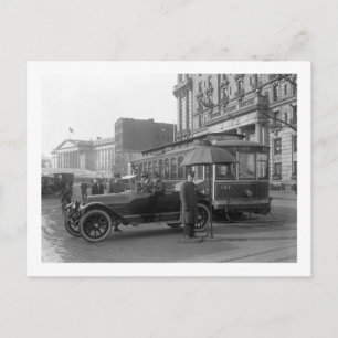 D.C. Traffic Polizist, 1913 Postkarte