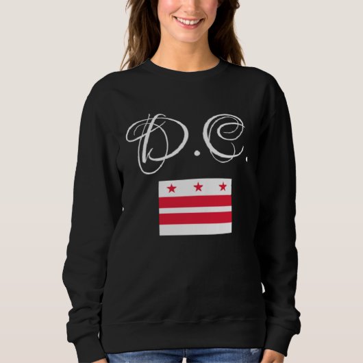 D C  Washington District of Columbia Sweatshirt (Vorderseite)