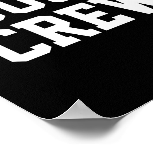 D Cousin Crew Matching Family _1 Poster (Ecke)