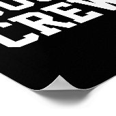 D Cousin Crew Matching Family Toddler Poster (Ecke)