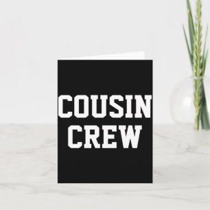 D Cousin Crew passende Familie _2 Karte