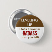 D&D - Badass Button (Vorne & Hinten)