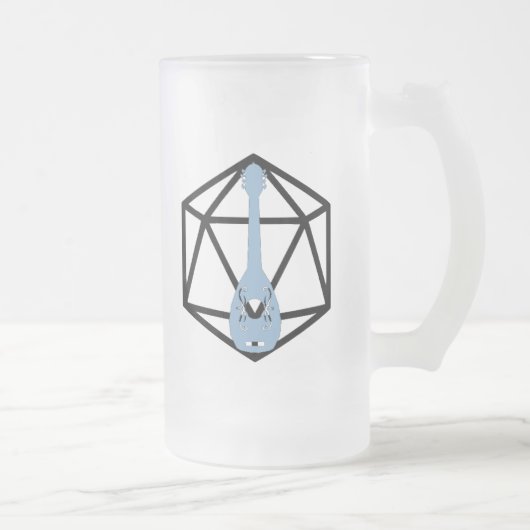 D&d-Barden-inspirierte mattierte Tasse (Rechts)