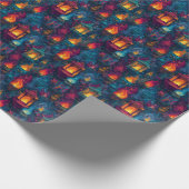 D&D-Beleuchtung: Flimmern von Torches und Lanterns Geschenkpapier (Ecke)