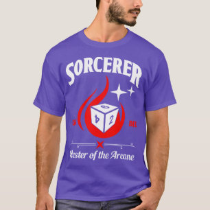D&D Charakterklasse Zauberer T-Shirt