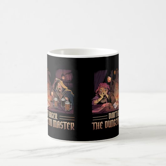 D&D Coffee Tasse, DnD Dungeon Master Gift Kaffeetasse (Mittel)