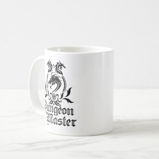 D&D Dungeon Master DM Tasse (Vorderseite Links)