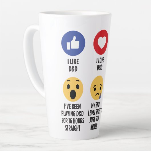 D&D Emojis Milchtasse (Linke Ecke)