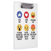 D&D Emoticons Klemmbrett (Rechts)