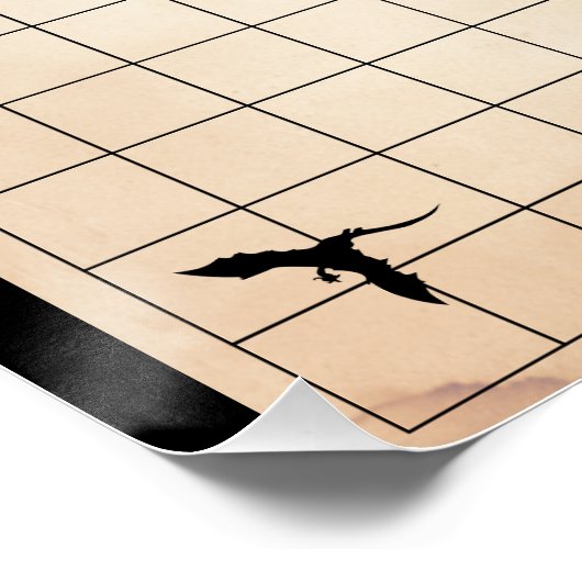 D&D Gaming Glossy Poster (Ecke)