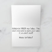 D & D Geburtskarte Karte (Innenseite)