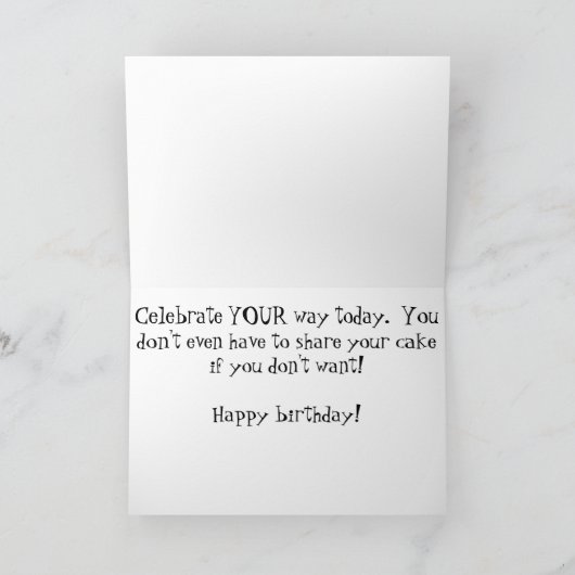 D & D Geburtskarte Karte (Innenseite)