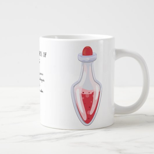 D&D Größere Heiltränke Kaffee Tasse (Rechts)