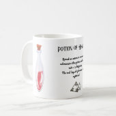 D&D Heiltrank Kaffeepause Tasse (Vorderseite Links)