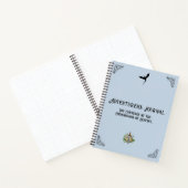 D&D Kampagne Chronicle Notebook Notizblock (Innenseite)