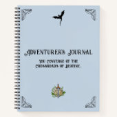 D&D Kampagne Chronicle Notebook Notizblock (Vorderseite)