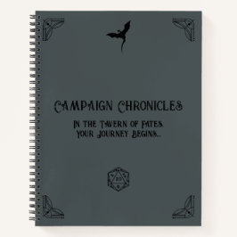 D&D Kampagne Chronicle Notebook Notizblock