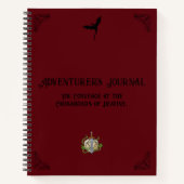 D&D Kampagne Chronicle Notebook Notizblock (Vorderseite)