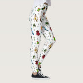 D&d-Kerker und Drachewürfel und -geschöpfe Leggings (Rechts)