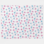 D&D-Knöchel, Niedliche D20 Fleece Blanket (Vorderseite (Horizontal))