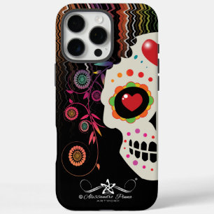 D.D.L.M. Calavera iPhone 16 Pro Max Hülle