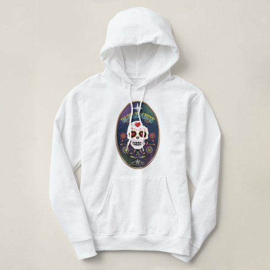 D.D.L.M. Calavera Hoodie (Design vorne)