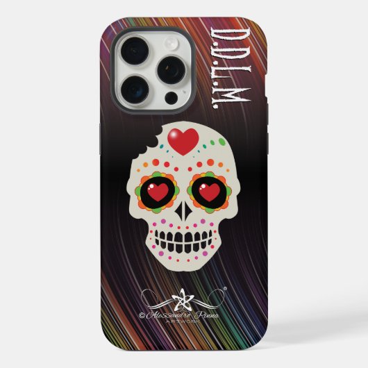D.D.L.M. Calavera iPhone Hülle (Rückseite)