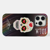 D.D.L.M. Calavera iPhone Hülle (Rückseite (Horizontal))