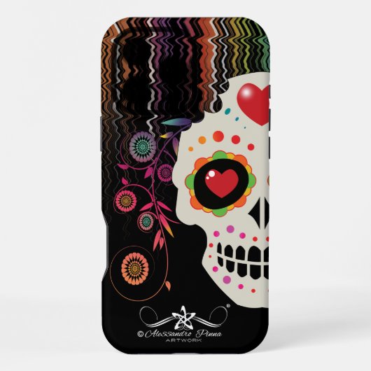 D.D.L.M. Calavera iPhone Hülle (Rückseite)