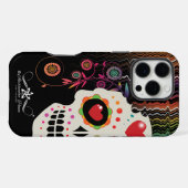 D.D.L.M. Calavera iPhone Hülle (Rückseite (Horizontal))