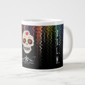 D.D.L.M. Calavera Jumbo-Tasse (Vorderseite Rechts)