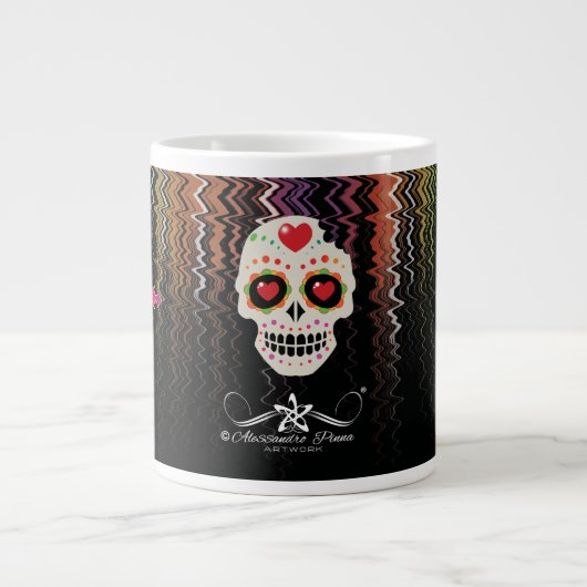 D.D.L.M. Calavera Jumbo-Tasse (Vorderseite)