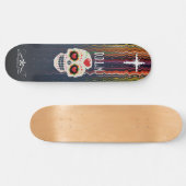 D.D.L.M. Calavera Skateboard (Horizontal)