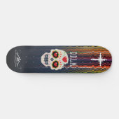 D.D.L.M. Calavera Skateboard (Horizontal)