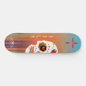 D.D.L.M. Calavera Skateboard (Horizontal)