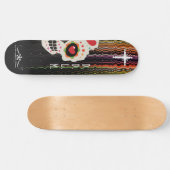 D.D.L.M. Calavera Skateboard (Horizontal)
