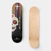 D.D.L.M. Calavera Skateboard (Vorderseite)