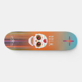 D.D.L.M. Calavera Skateboard (Horizontal)