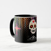 D.D.L.M. Calavera Tasse (Vorderseite Links)