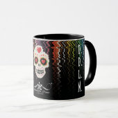 D.D.L.M. Calavera Tasse (VorderseiteRechts)