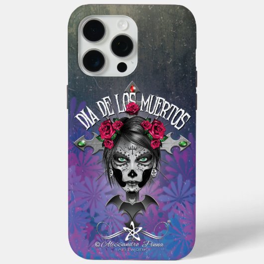 D.D.L.M. La Catrina Case-Mate iPhone Hülle (Rückseite)