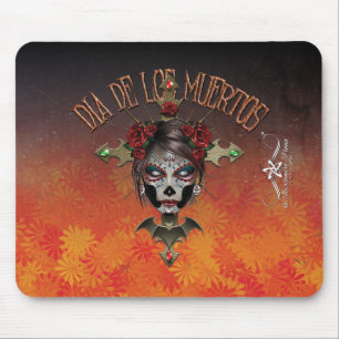 D.D.L.M. La Catrina Mousepad