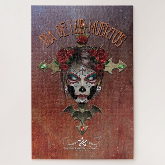 D.D.L.M. La Catrina Puzzle (Vertikal)