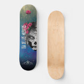 D.D.L.M. La Catrina Skateboard (Vorderseite)